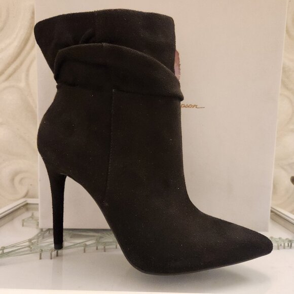 Jessica Simpson "Lerona" Booties. Black NIB. Size 9.5 - Picture 1 of 9